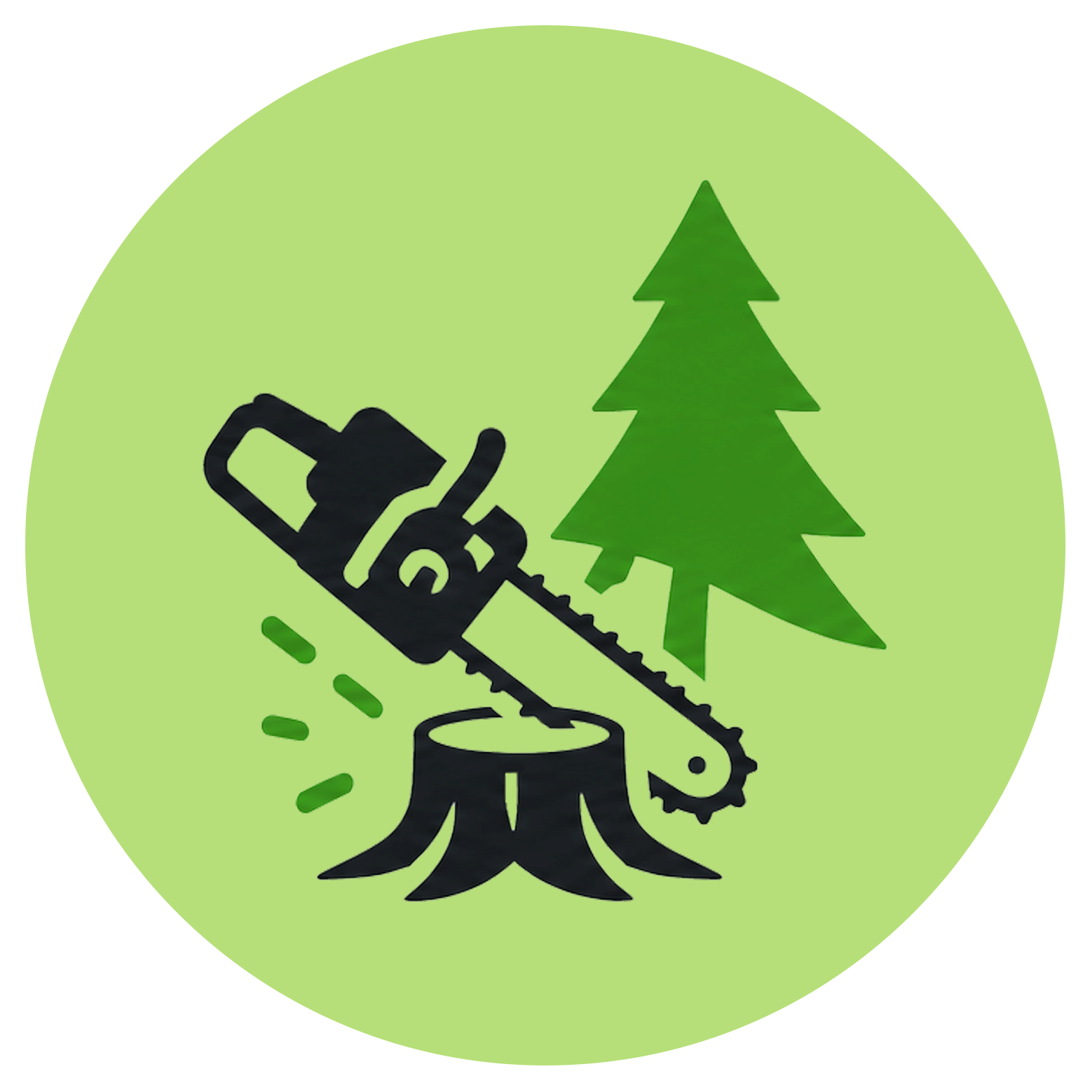 Icon Baumfällung