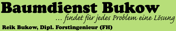 Logo Baumdienst Bukow